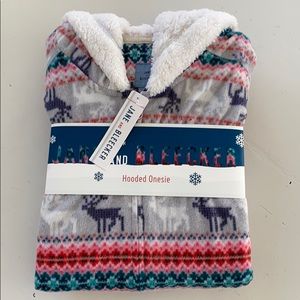 Jane and Bleeker - adult hooded onesie